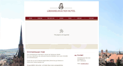 Desktop Screenshot of grimmelshausen-hotel.de
